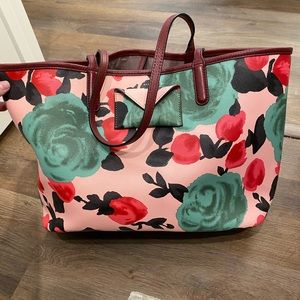Floral and stripes Marc Jacobs tote